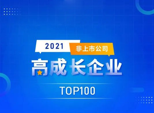 喜訊： 能高公司榮登“2021高成長企業(yè)TOP100”榜單！